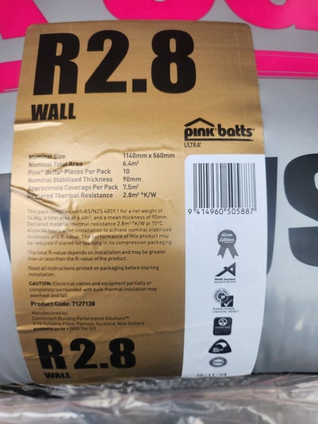 Pink Batts Walls R2.8 Carousel 3