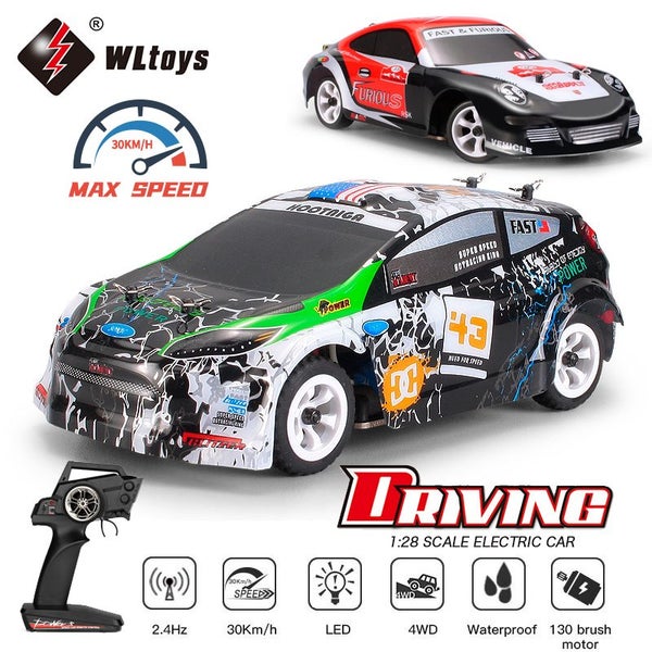 WLtoys K989 1:28 4WD 2.4G Mini RC Racing Car High Speed Off-Road Carousel 2