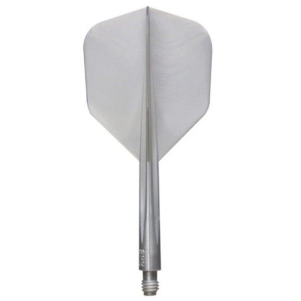 Condor - NEW Condor Axe Flights & Shafts - Metallic Silver - Shape Carousel 1