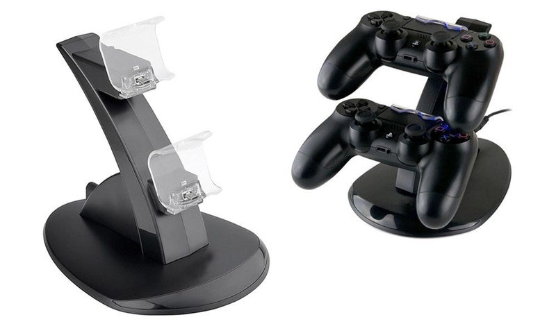 PS4 Controller Charger Dock Station Charging Stand for Playstation Remote Carousel 1