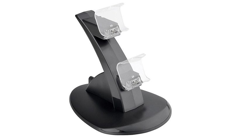 PS4 Controller Charger Dock Station Charging Stand for Playstation Remote Carousel 2