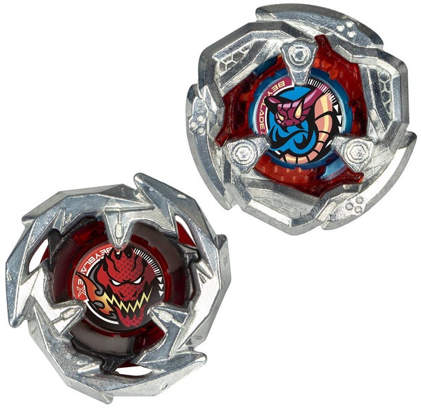 Beyblade X: Dual Pack - Tail Viper 5-80O & Sword Dran 3-60F Carousel 2