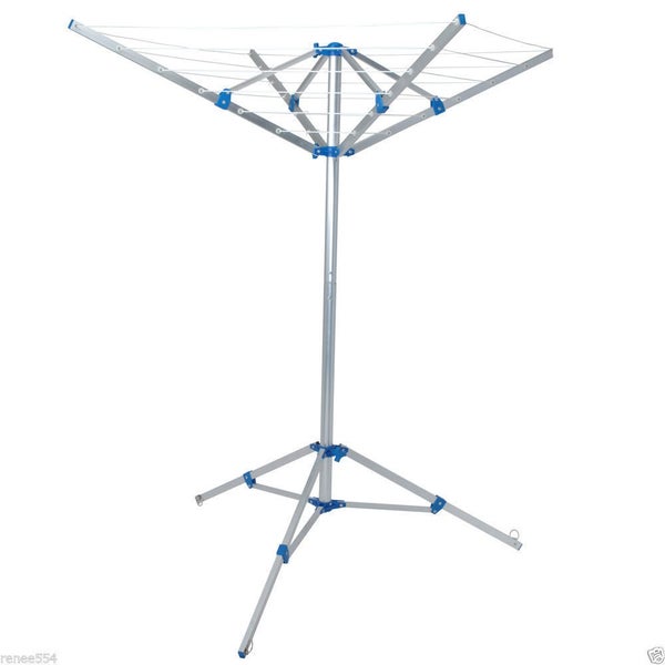 Four Arm Rotary Clothes Line and Stand Lightweight Carousel 1