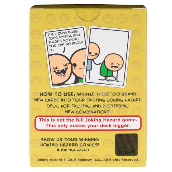 Joking Hazard Deck Enhancement #2 Expansion Pack Carousel 2