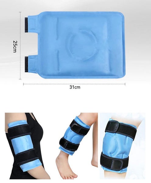 Knee Ice Pack Wrap for Injuries Pain Relief i2735DB0 Carousel 2