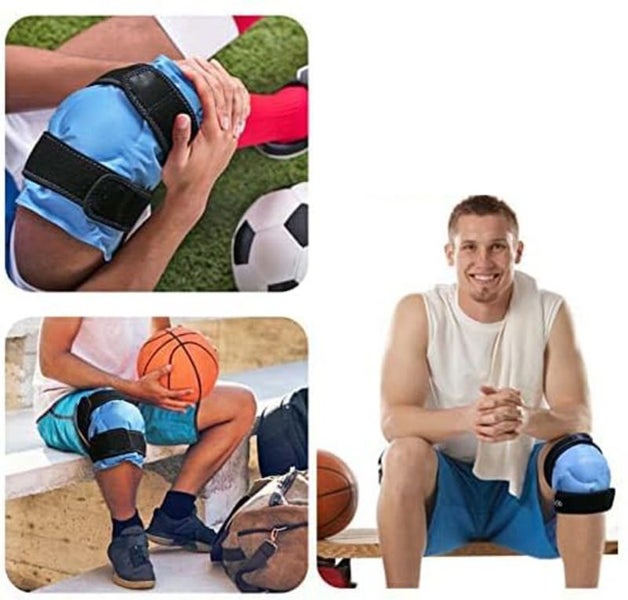 Knee Ice Pack Wrap for Injuries Pain Relief i2735DB0 Carousel 8