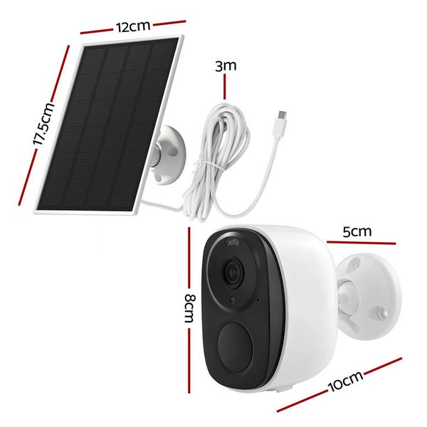 3Mp Solar Security Camera Carousel 2