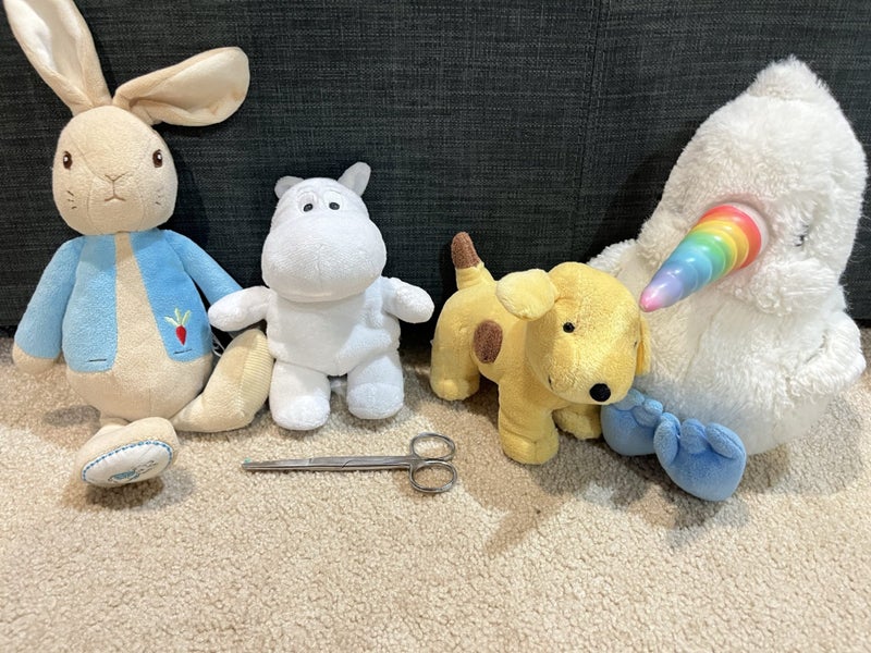 Bulk lot story book plushies soft toys Carousel 1
