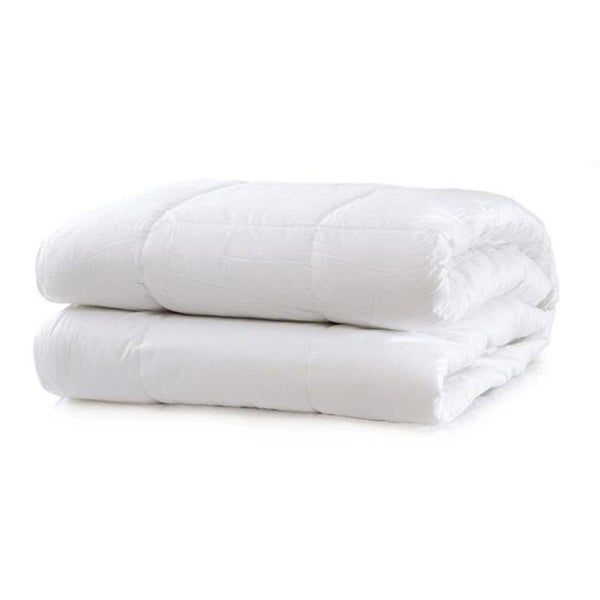 Fitted Foam Cover Underlay Goose Mattress Topper 1000gsm King White Carousel 1