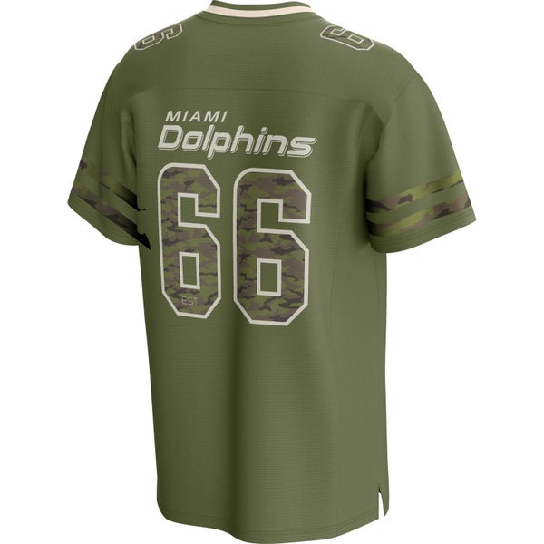 Miami Dolphins NFL Supporters Jersey olive camo Carousel 2