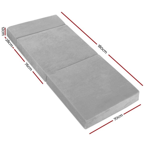 Goslash Picks Giselle Bedding Folding Foam Mattress Portable Sofa Bed Lounge ... Carousel 2