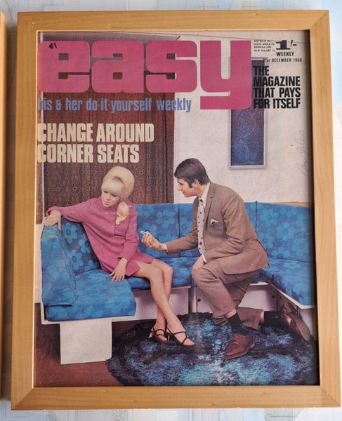 2 x fab magazine covers framed Carousel 1