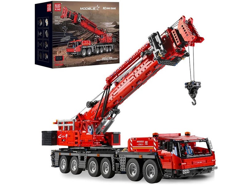 Technic Mobile Crane with Motor/APP Remote Control Carousel 1