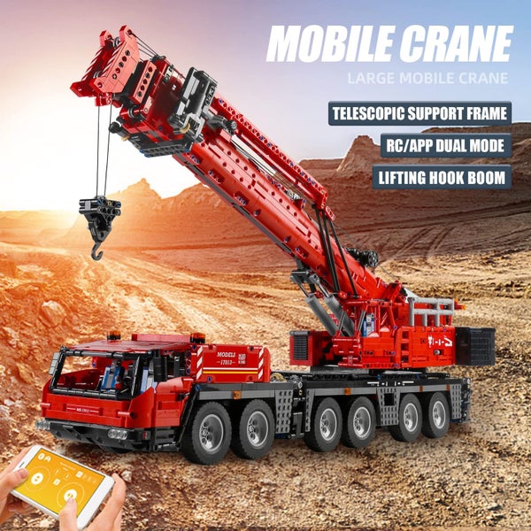Technic Mobile Crane with Motor/APP Remote Control Carousel 2