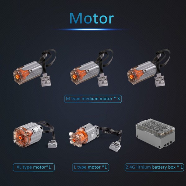Technic Mobile Crane with Motor/APP Remote Control Carousel 9