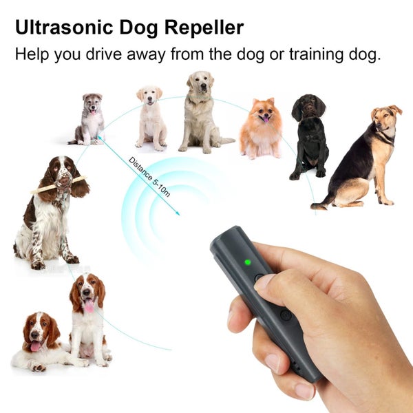 Ultrasonic Dog Repeller USB Rechargeable Dog Drive Device Portable Dog Trainer Carousel 2