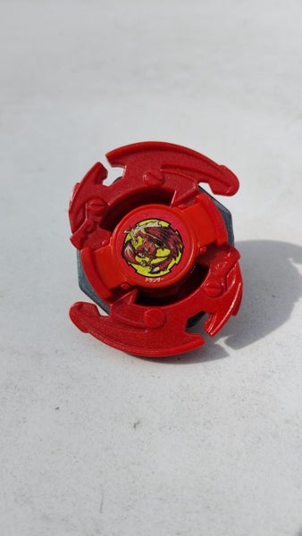 Red Dranzer F | Rare *2001 Bakuten 1st Gen Beyblade Carousel 1