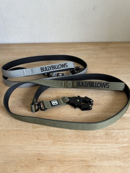 Bully Billows Swivel Combat Lead - Khaki or Metal Grey Carousel 1
