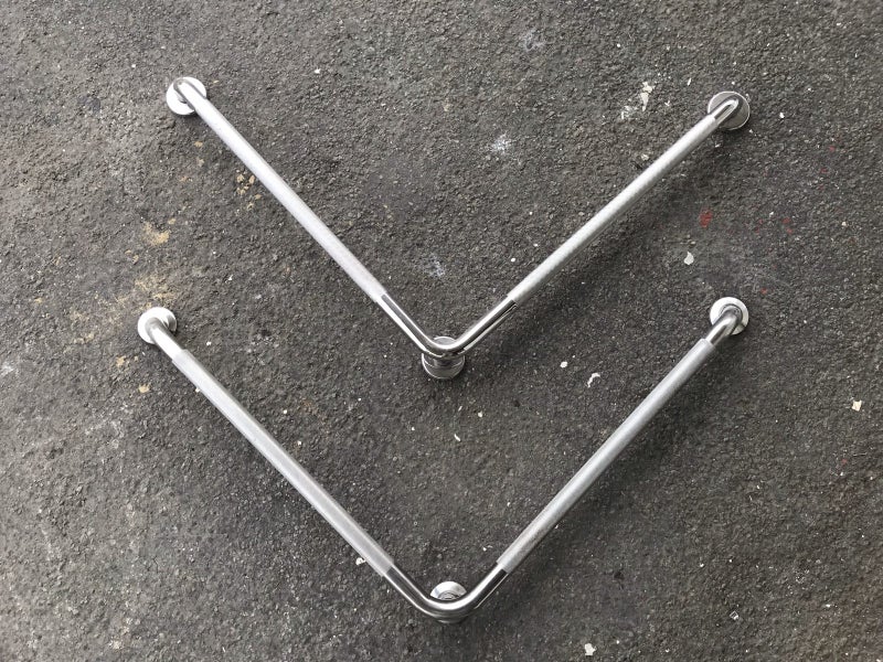 Stainless Steel Hand Rails - Two Available $55 Each - #02099. Carousel 2
