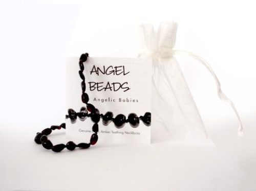 Genuine Baltic Amber Teething Necklace: Angel Beads for Angelic Babies Carousel 1