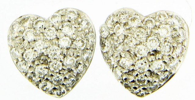 Diamond Heart Earrings as love comes first. Carousel 2