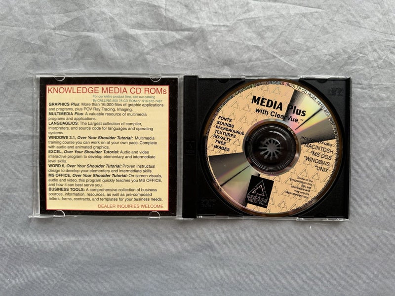 Media Plus stock photo, sounds and fonts CD Carousel 2