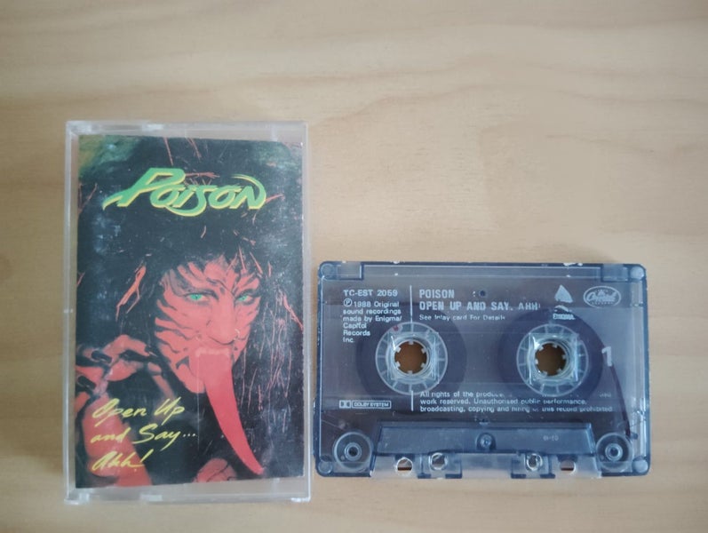Poison - Open Up and Say... Ahh! (Tape) Carousel 1