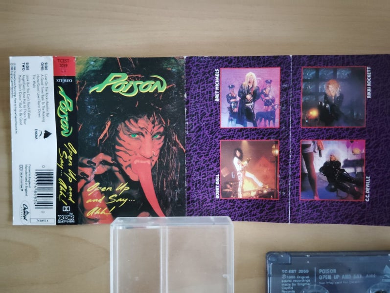 Poison - Open Up and Say... Ahh! (Tape) Carousel 2