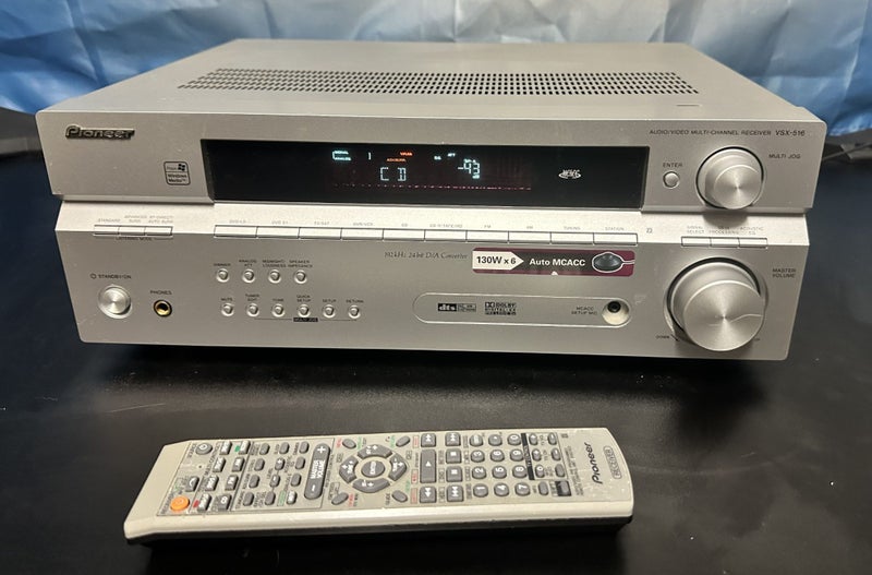 Pioneer VSX-516-S 7.1ch Receiver 100w x 7 rms Carousel 2