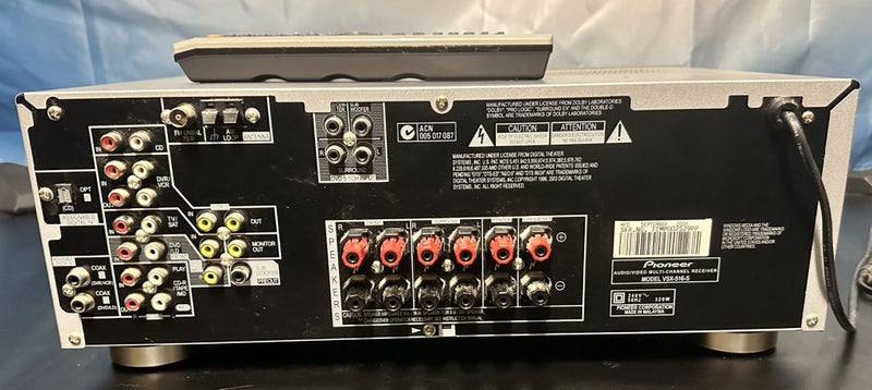 Pioneer VSX-516-S 7.1ch Receiver 100w x 7 rms Carousel 3