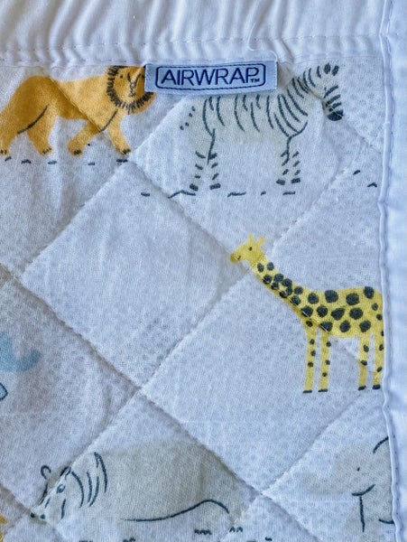 Air Wrap - safari pattern cot bumper Carousel 2