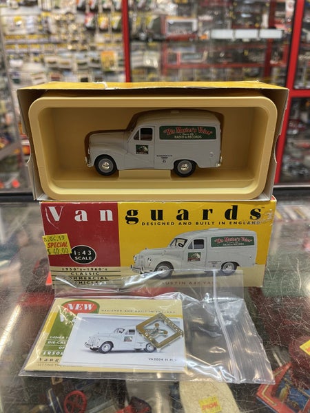 1/43 LLEDO VANGUARDS AUSTIN A40 VAN - H.M.V #VA3004 Carousel 1