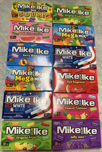 MIKE AND IKES THEATER BOX DIFFERENT MIXED X 12 PACK Carousel 1