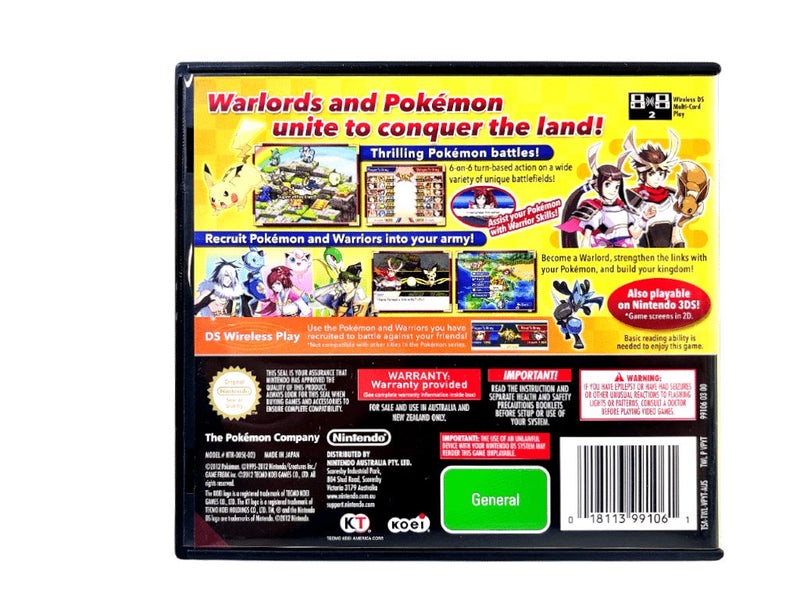 Pokemon CONQUEST (DS) *NEW - MINT COLLECTOR'S* Carousel 2