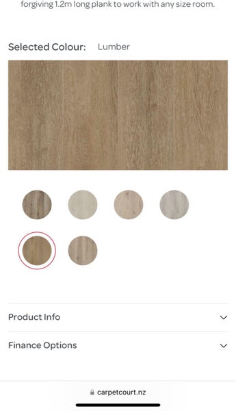 COREtec the original flooring x 7 boxes hybrid waterproof Carousel 3