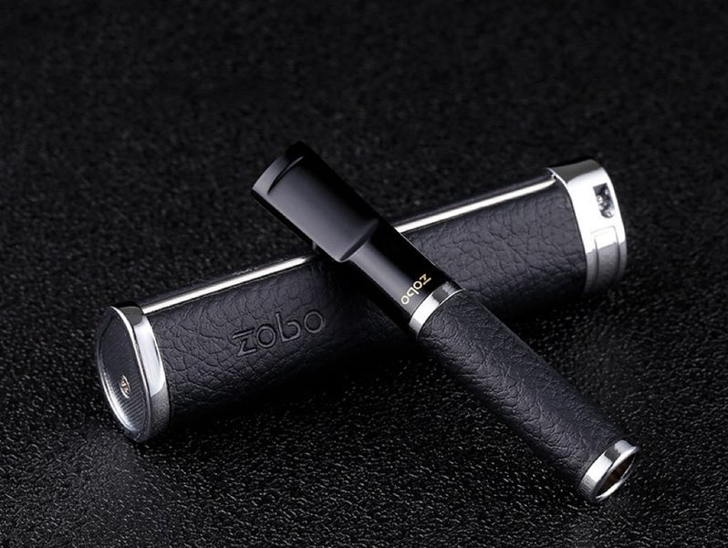NEW Zobo Genuine Leather Filter Cigarette Holder Reusable64258438540034110