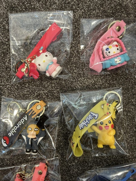 Cute keychains - Sanrio, Pokemon, Disney Carousel 2