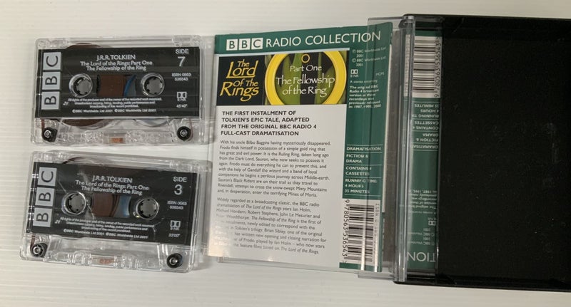 Audio Book Tolkien - Fellowship of the Ring (4x cassette) Carousel 3
