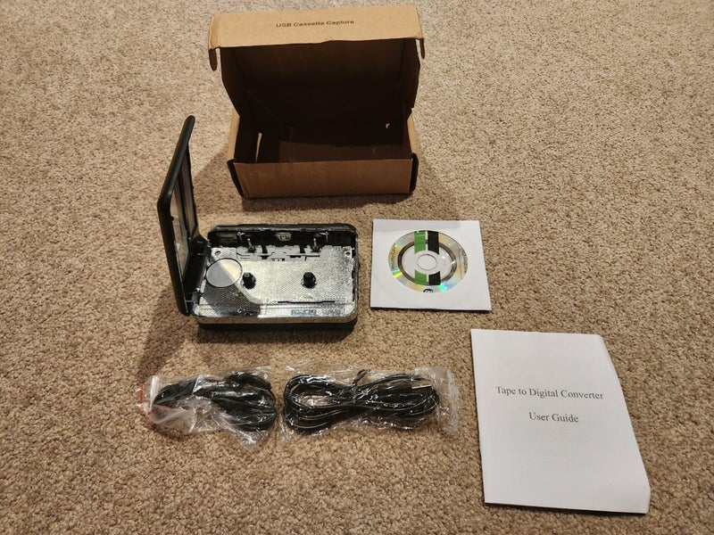 USB Cassette Capture Device Carousel 3