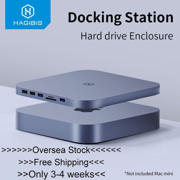 USB 3.0 hub with SATA Hard Drive Enclosure for Mac mini-05008 Carousel 1