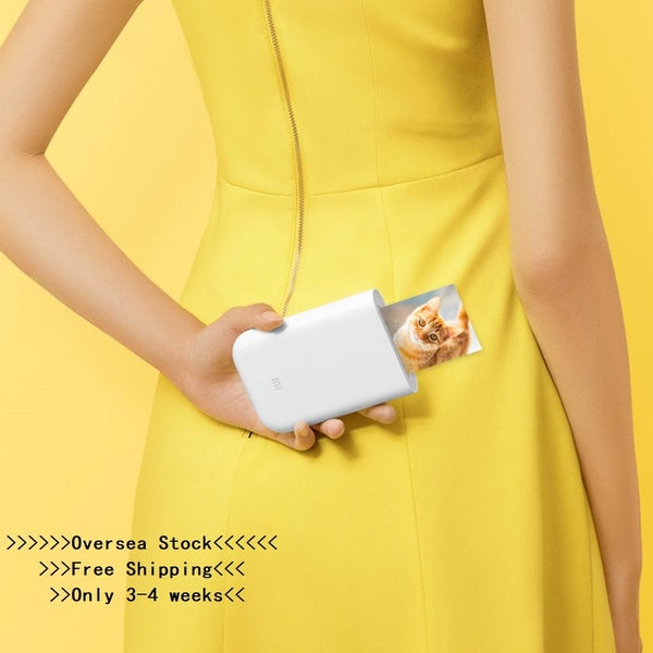 Xiaomi Mini Photo Printer ZINK Inkless Technology Multifuncion AR Video Printing Carousel 2