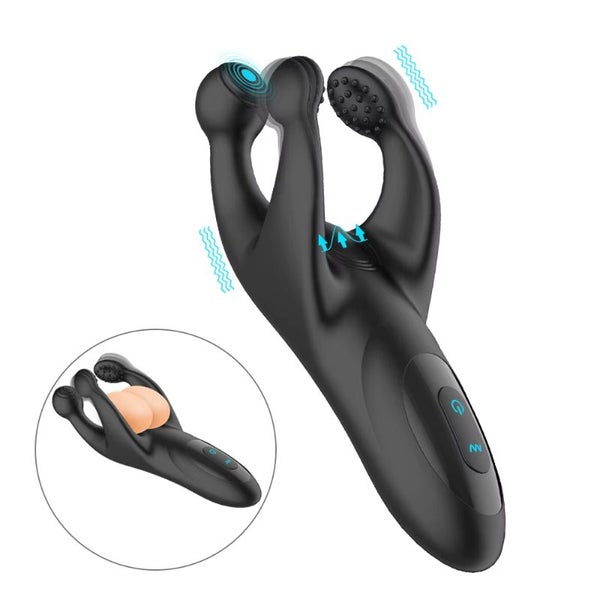 Testicle Massager Vibrators for Men Sexy Toys 10 Speeds Vibrating Prostate Carousel 7