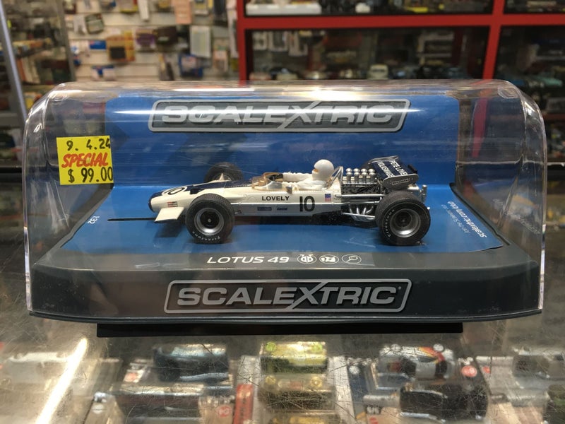 1/32 SCALEXTRIC - LOTUS 49 1970 RACE OF CHAMPIONS No.10 PETE LOVELY #C3707 Carousel 1