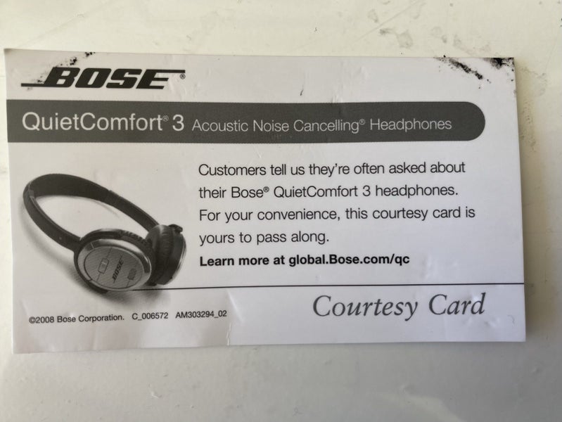 Bose QuietComfort 3 Carousel 6