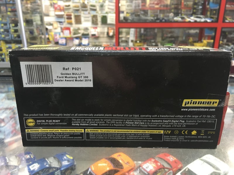 1/32 PIONEER STEVE McQUEEN BULLITT 1968 FORD MUSTANG 390 GT 'GOLDEN BULLITT' Carousel 2