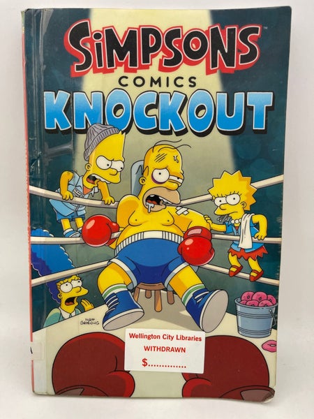 Simpsons Comics Knockout by Matt Groening Carousel 1