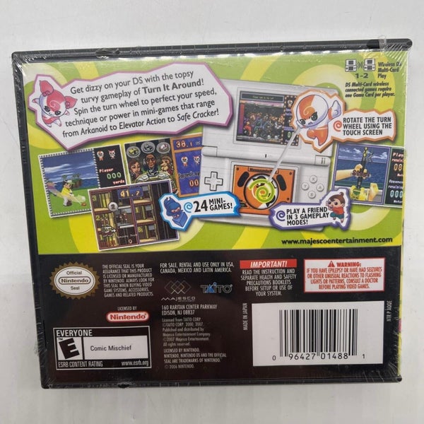 Turn It Around Nintendo DS Game Brand New SEALED Carousel 3
