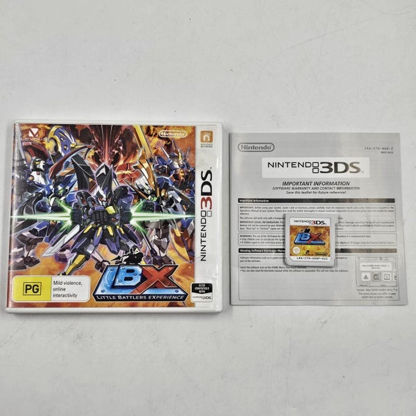 LBX Little Battlers Experience Nintendo 3DS Game + Manual PAL Carousel 1