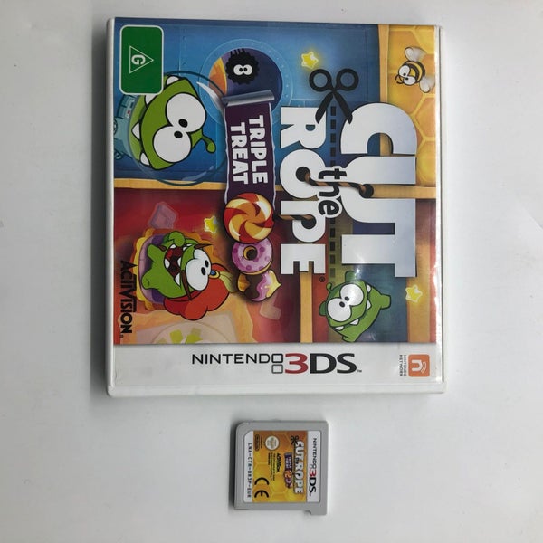Cut The Rope Triple Treat Nintendo 3DS Game PAL Carousel 1