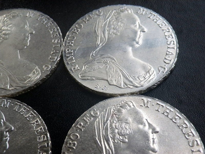 Austria 1780 Maria Theresa Thaler Silver Restrike (Unc or near so) Carousel 6